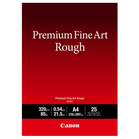 Canon FA-RG 1 Premium Fine Art Rough A 4, 25 Sheet, 320 g