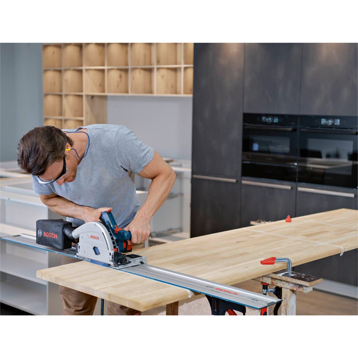 Bosch GKT 18V-52 GC CLC Cordless Plunge Saw