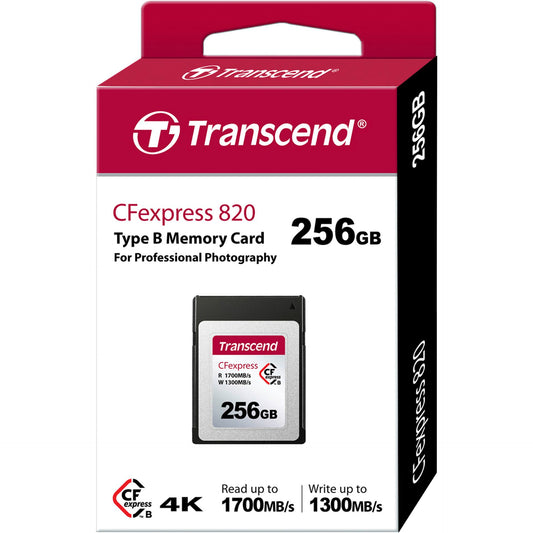 Transcend CFexpress Card   256GB CFE820              TS256GCFE820