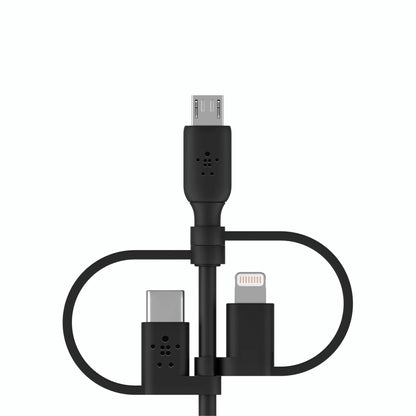 Belkin BOOST Charge Univ. Cable 1,2m Lightn./Micro/USB-C - USB-A