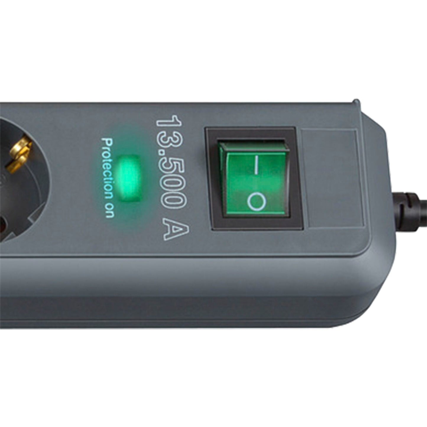 Brennenstuhl Eco-Line 13.500A Extension Lead 6-fold 5m SP