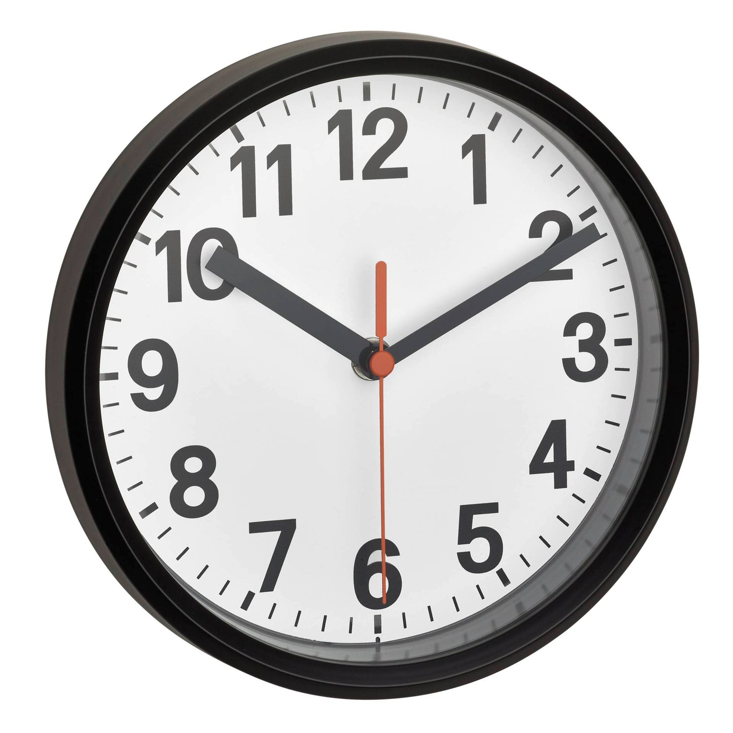 TFA 60.3538.01 Analogue radio wall clock black
