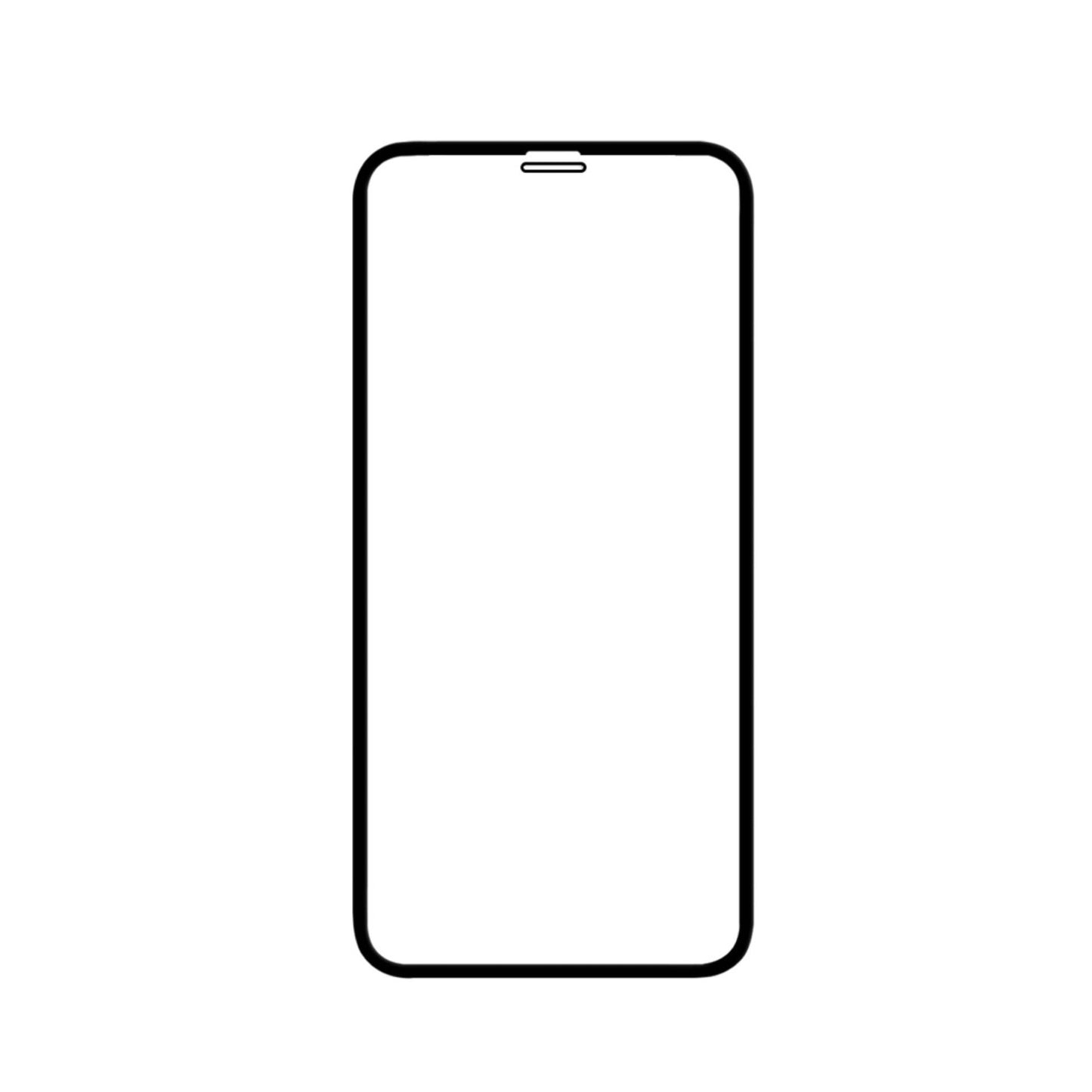 Woodcessories 3D Premium Black iPhone 12 Pro Max Tempered Glass