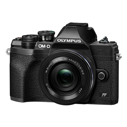 Olympus OM-D E-M10 Mark IV Kit + 14-42 Pancake Zoom black