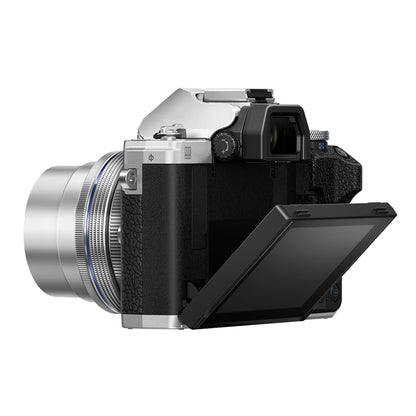 Olympus OM-D E-M10 Mark IV Kit + 14-42 Pancake Zoom silver