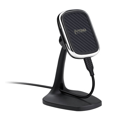 Pitaka MagEzMount Qi DeskTop Black