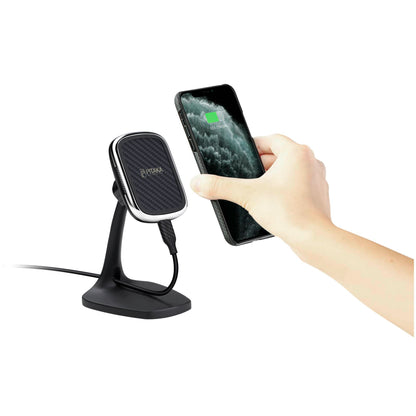 Pitaka MagEzMount Qi DeskTop Black