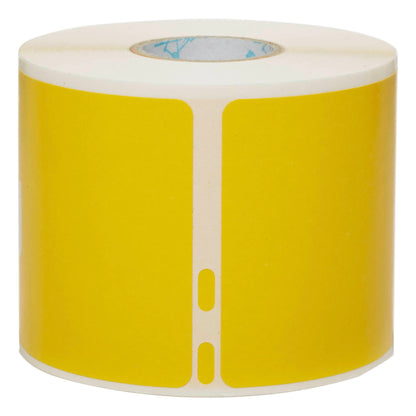 Dymo Coloured Labels 54 x 101 mm 220 pcs black yellow