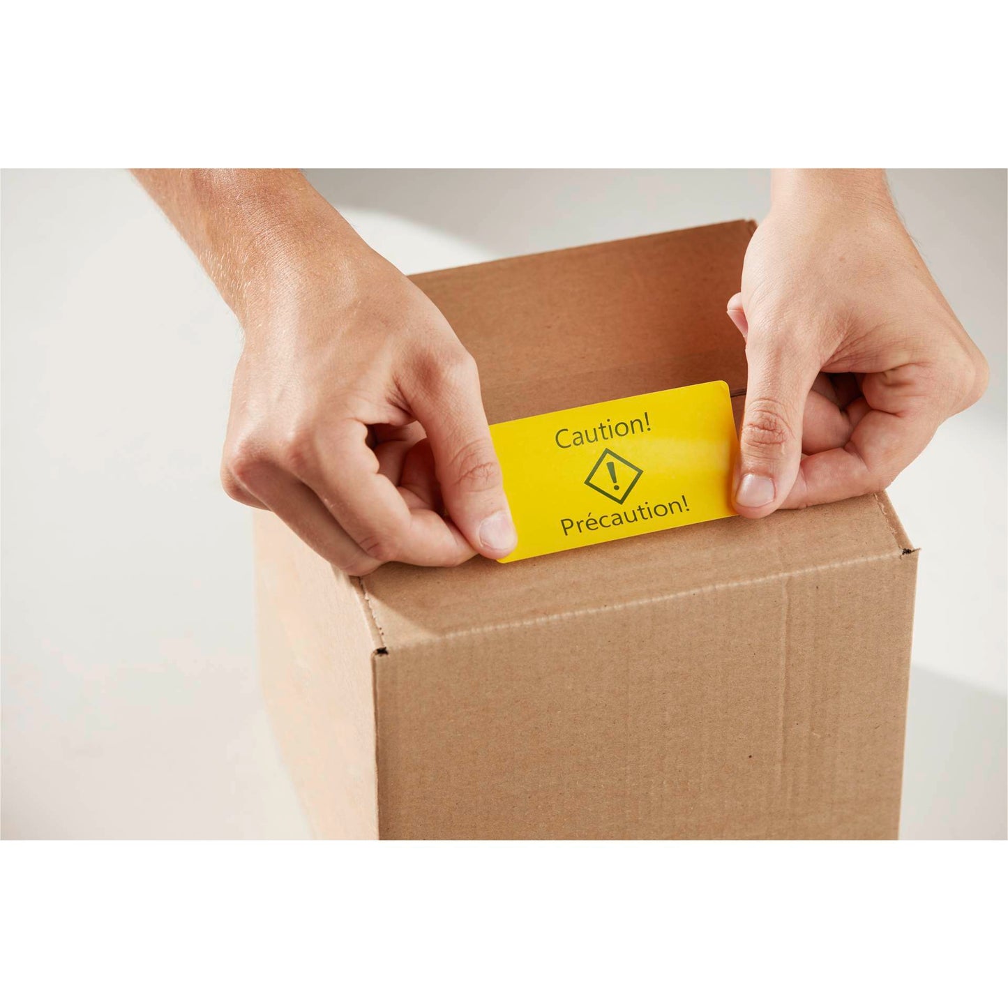 Dymo Coloured Labels 54 x 101 mm 220 pcs black yellow