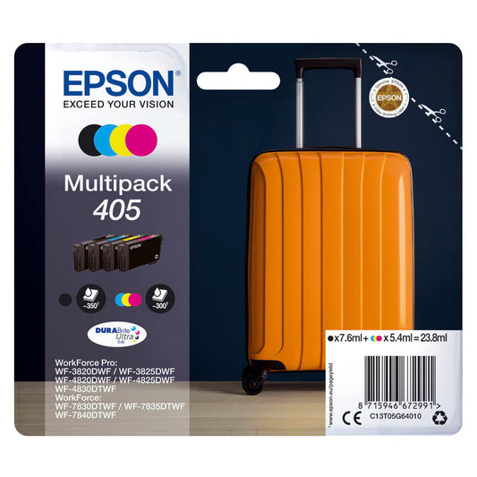 Epson DURABrite Ultra Multipack (4 colors) 405            T 05G6