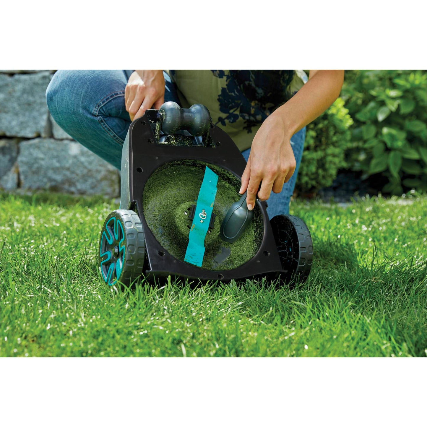 Gardena cordless lawn mower HandyMower 22/18V P4A solo