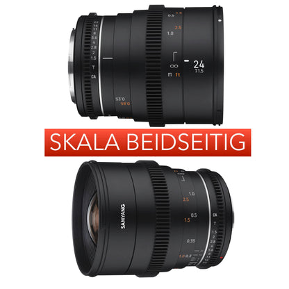 Samyang MF 35mm T1,5 VDSLR MK2 Sony E