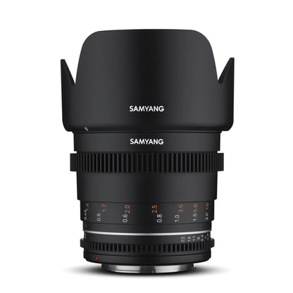 Samyang MF 50mm T1,5 VDSLR MK2 Canon EF