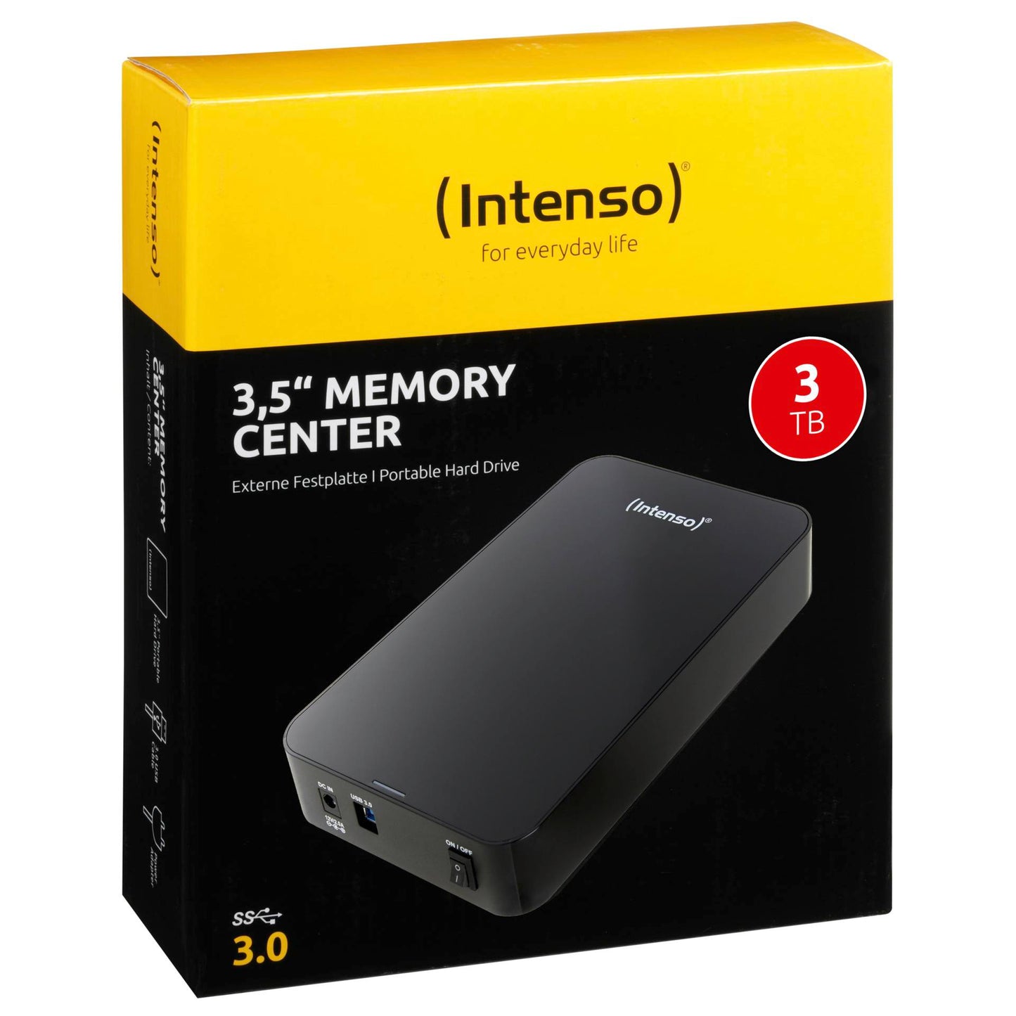 Intenso Memory Center        3TB 3,5  USB 3.0 black