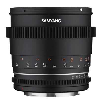Samyang MF 85mm T1,5 VDSLR MK2 Canon EF