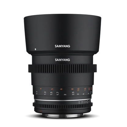 Samyang MF 85mm T1,5 VDSLR MK2 Canon EF