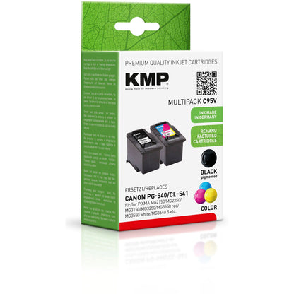 KMP C95V Multipack BK/Color comp. w. Canon PG-540/CL-541