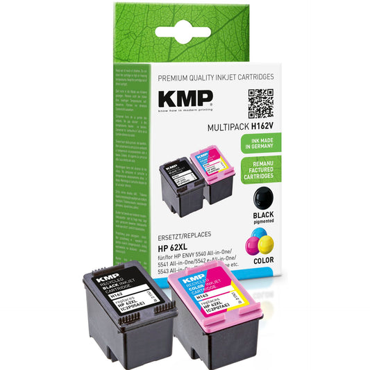 KMP H162V Promo Pack BK/Color comp. with HP C2P05AE/C2P07AE