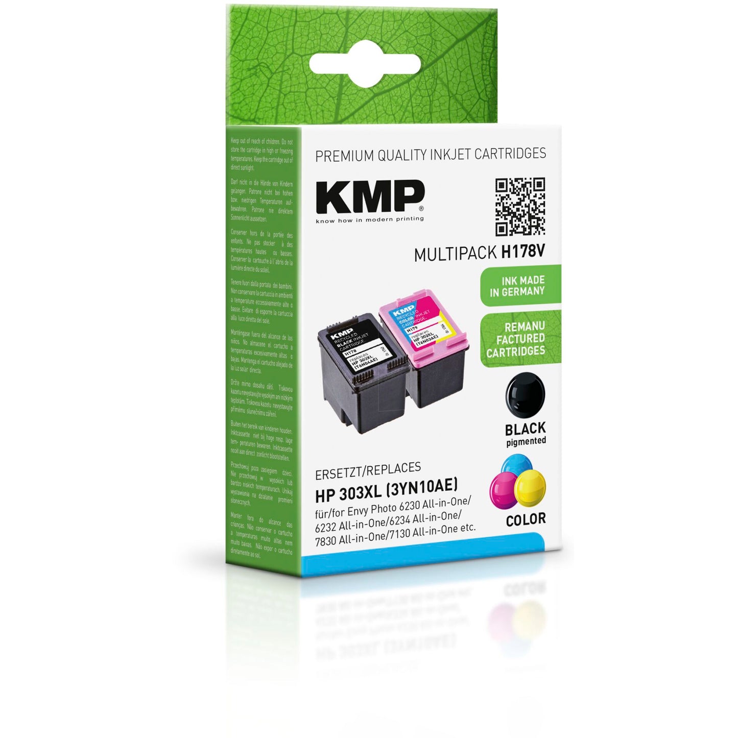 KMP H178V Promo Pack BK/Color comp. with HP 3YN10AE