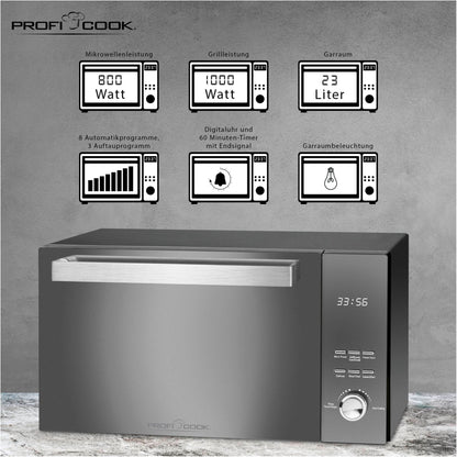 Proficook PC-MWG 1204 black