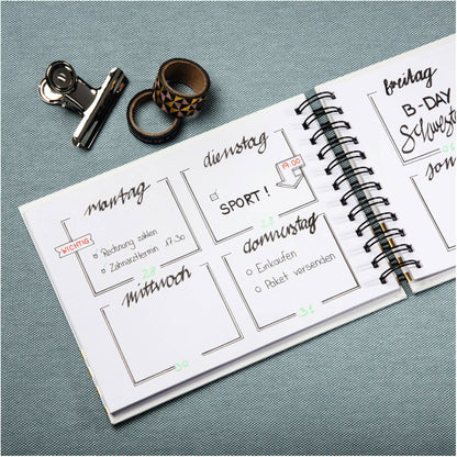 Hama Letterings Enjoy Spiral 28x17 50 white Pages 3890