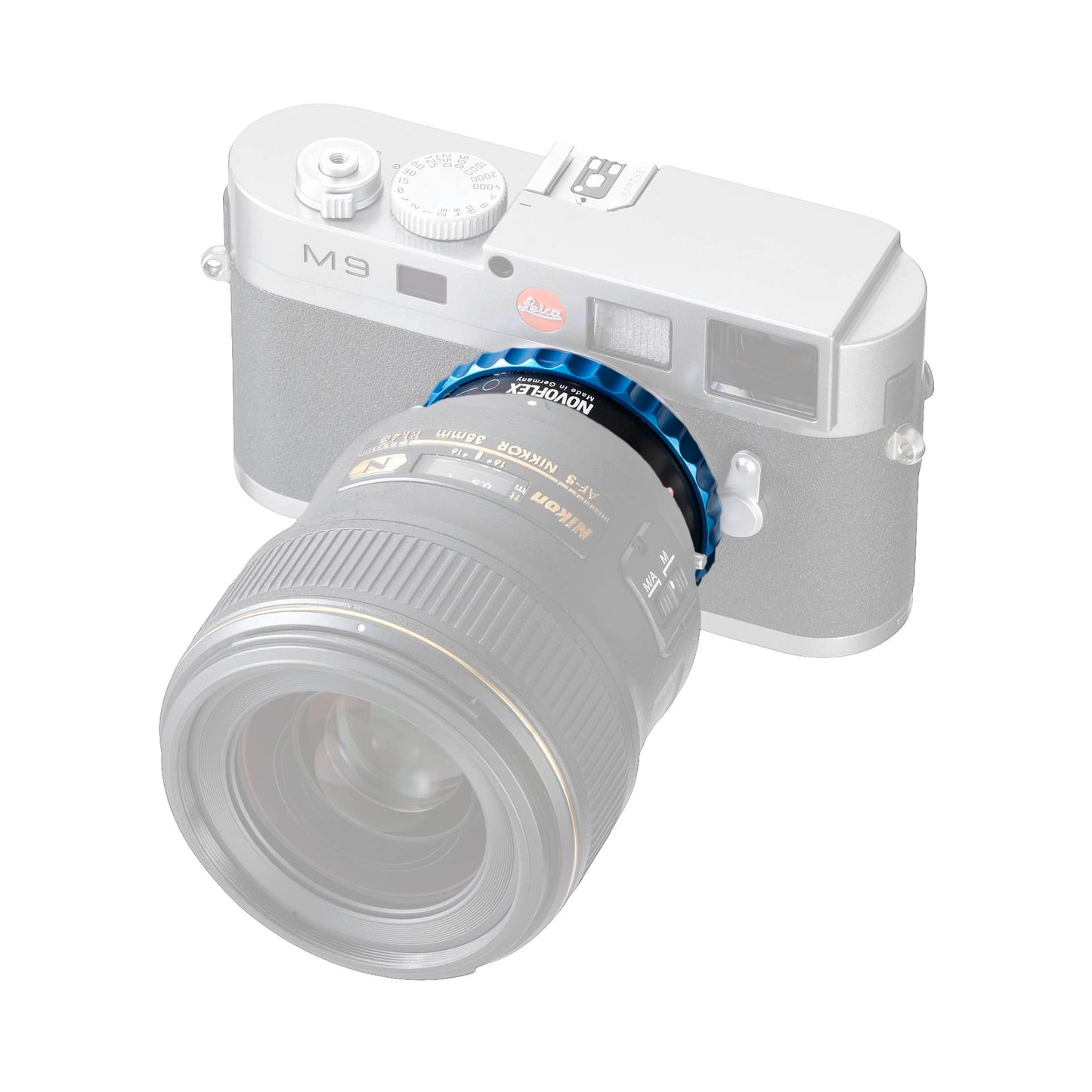 Novoflex Adapter Nikon FD Lens to Leica M Camera