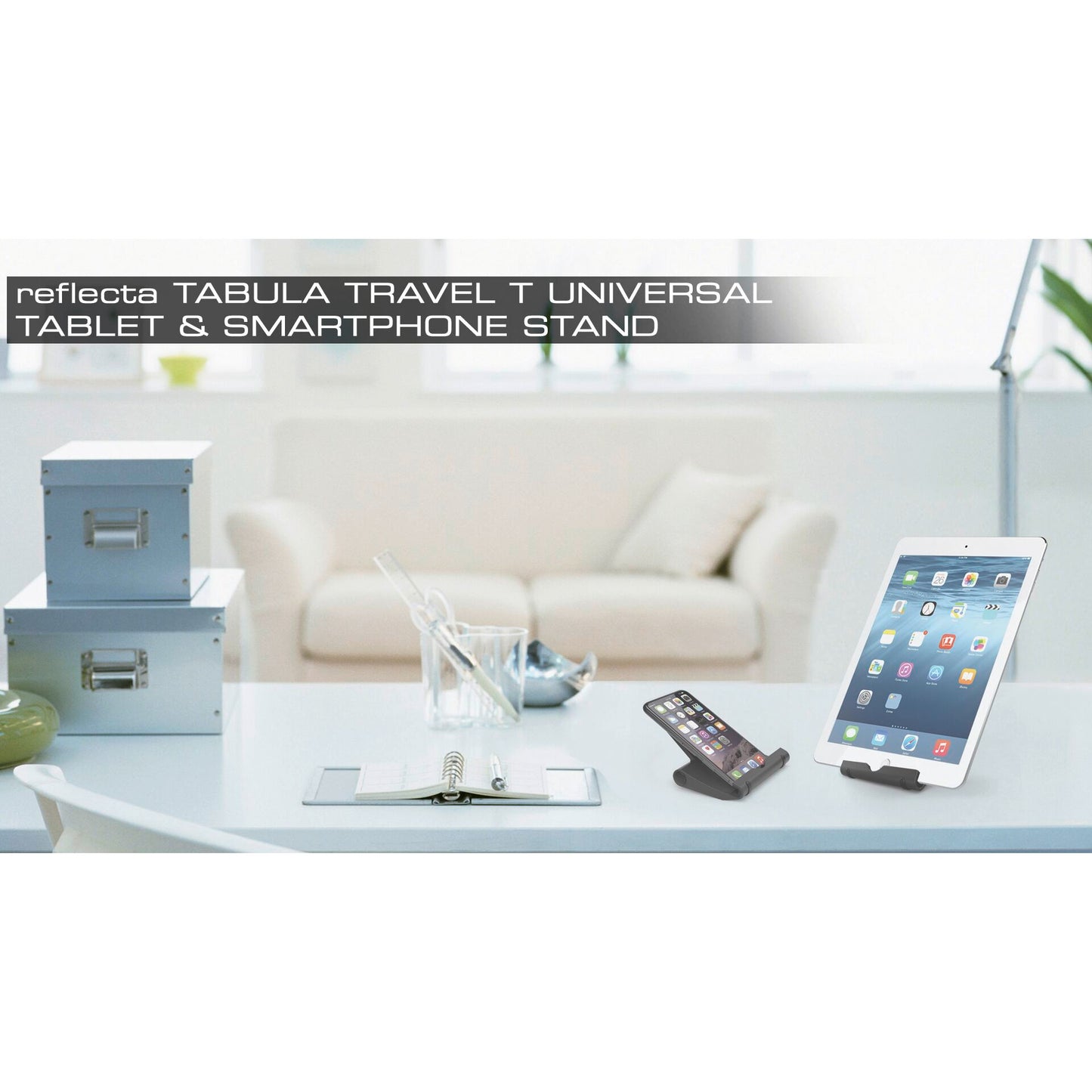 Reflecta Tabula Travel universal Tablet and Smartphone Stand