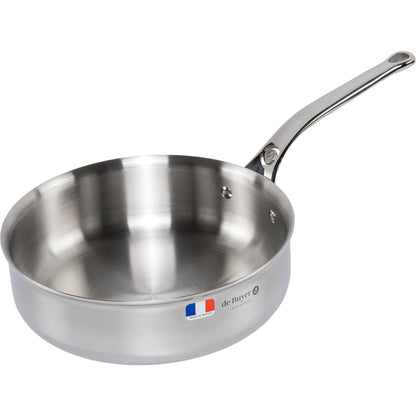De Buyer Affinity Sauteuse Stainless Steel straight 24 cm