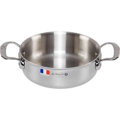 De Buyer Affinity Saucepot low with lid 20 cm