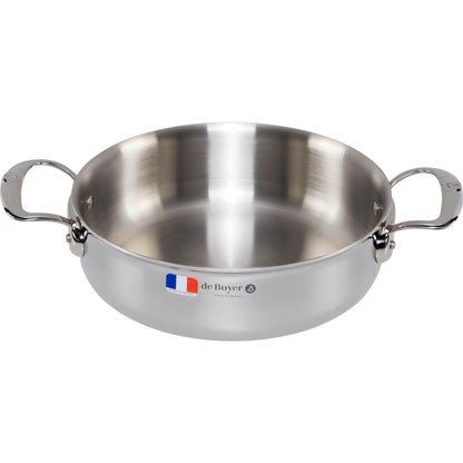 De Buyer Affinity Saucepot low with lid 24 cm