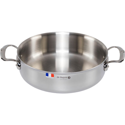 De Buyer Affinity Saucepot low with lid 28 cm