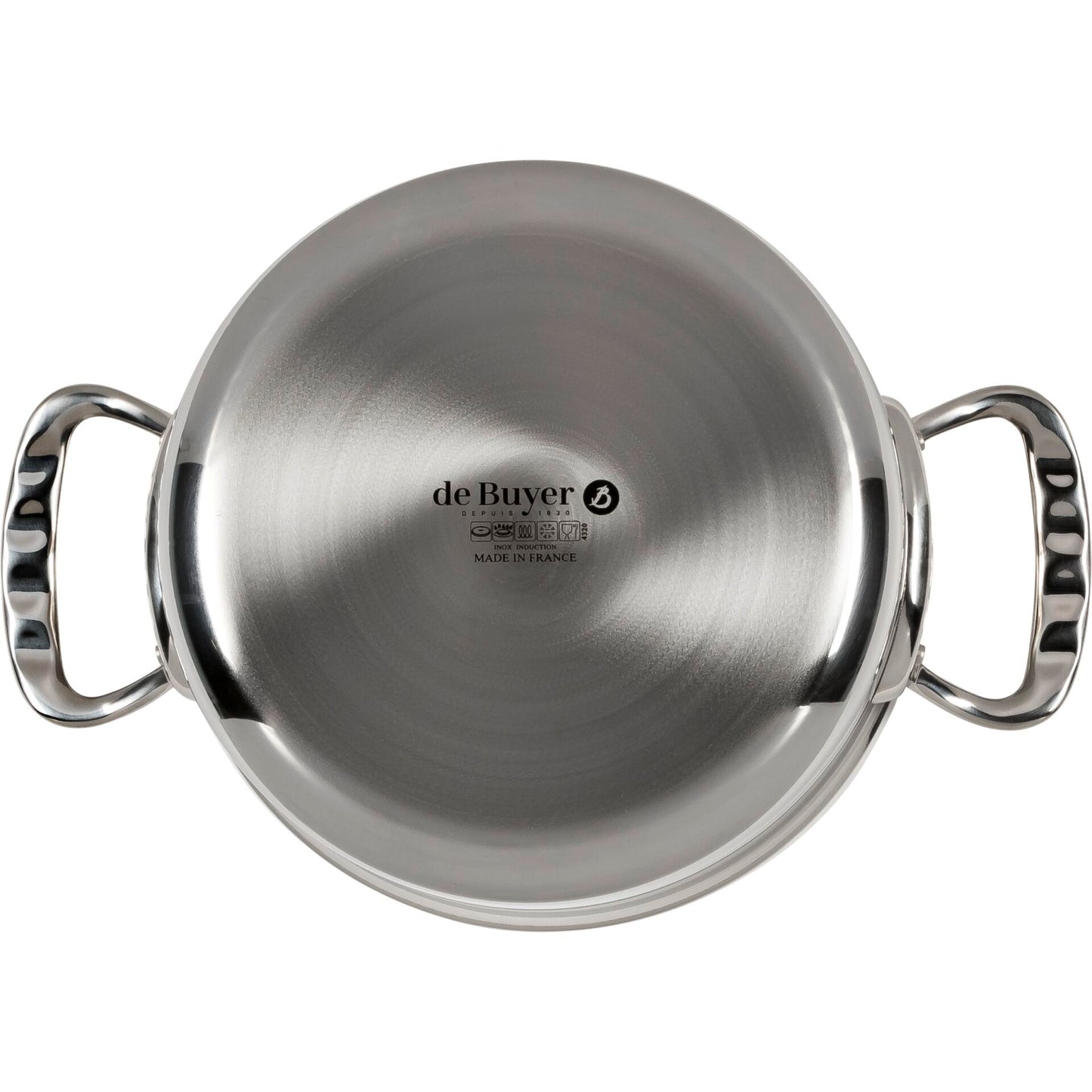 De Buyer Affinity Saucepot Stainless Steel with lid 20 cm
