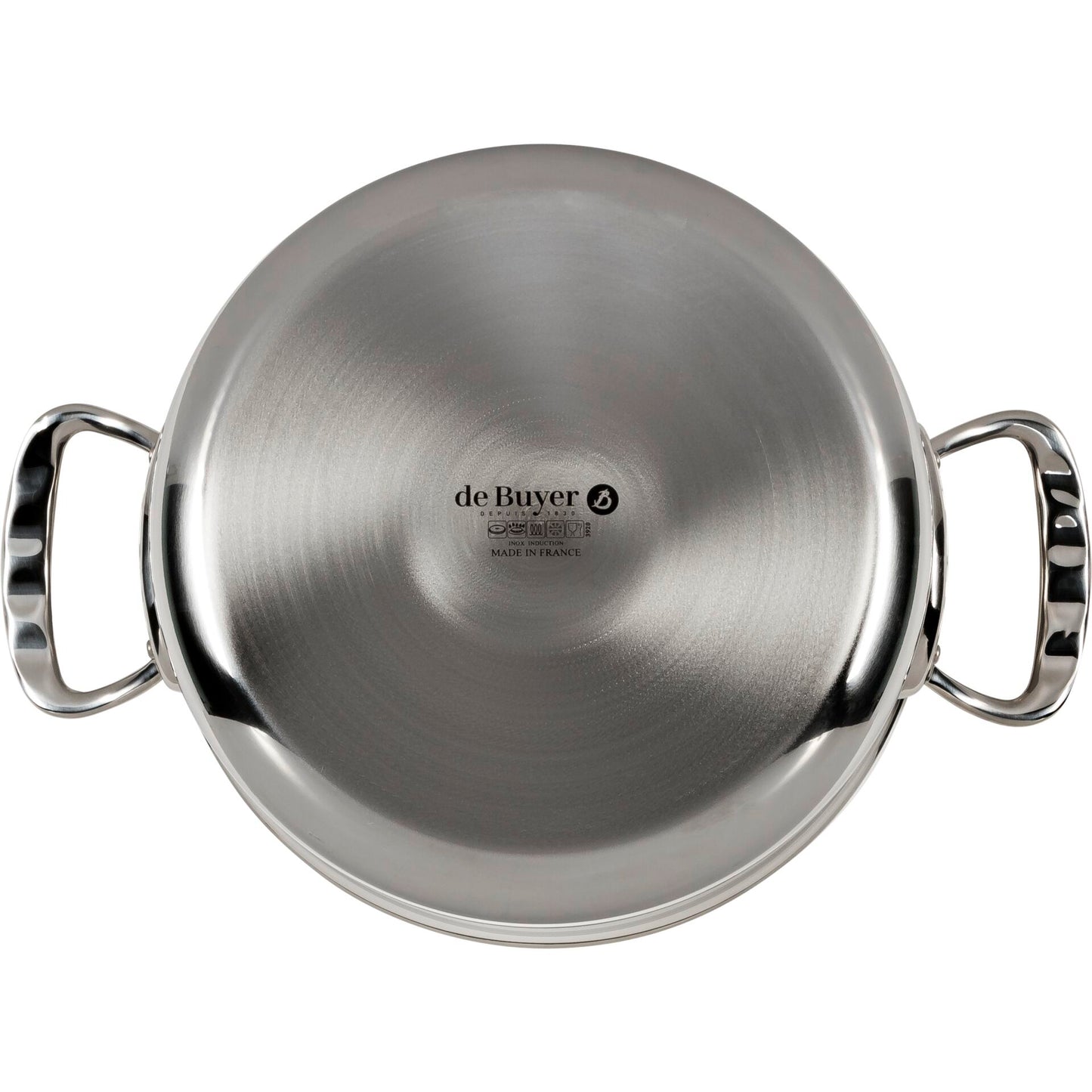 De Buyer Affinity Saucepot Stainless Steel with lid 24 cm