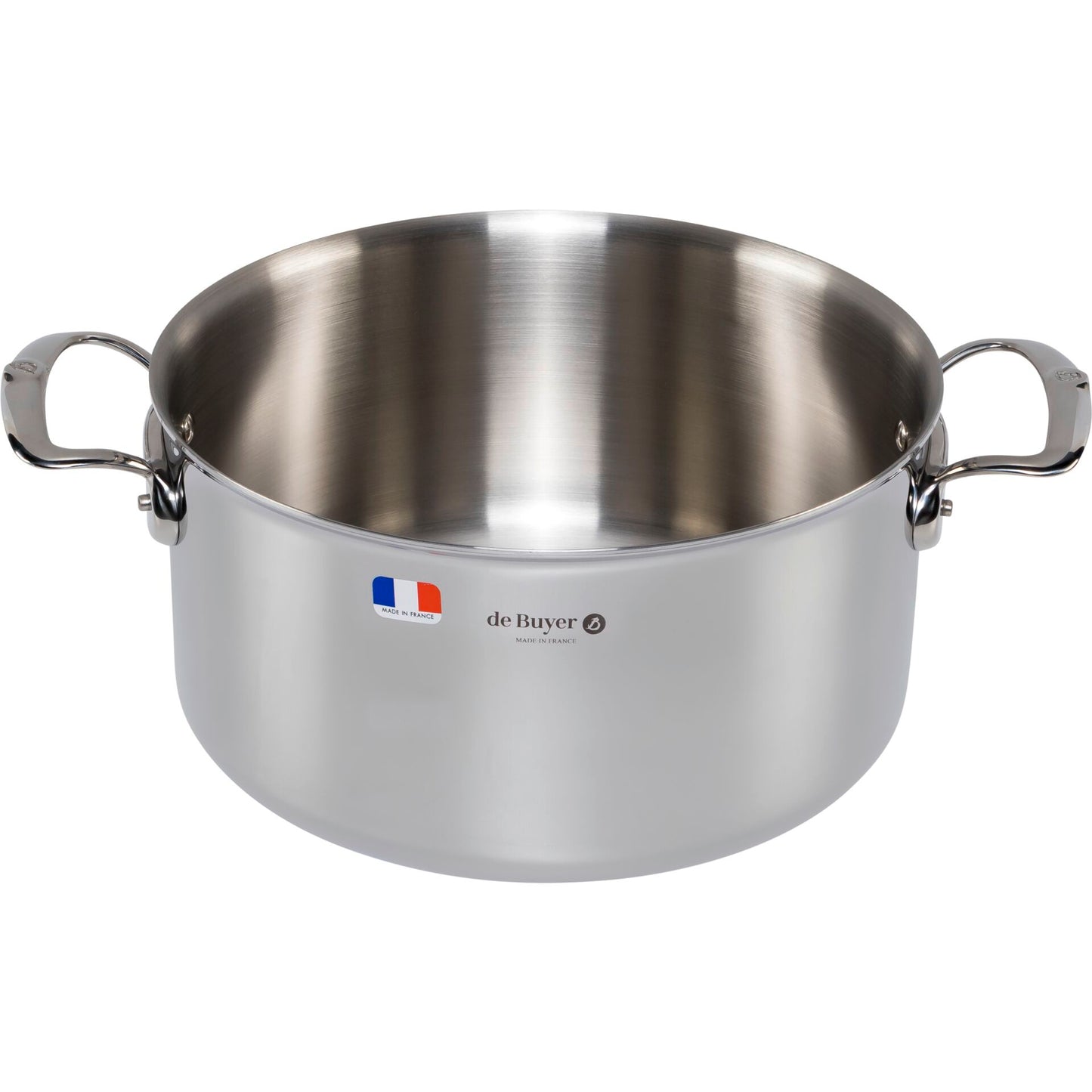 De Buyer Affinity Saucepot Stainless Steel with lid 28 cm