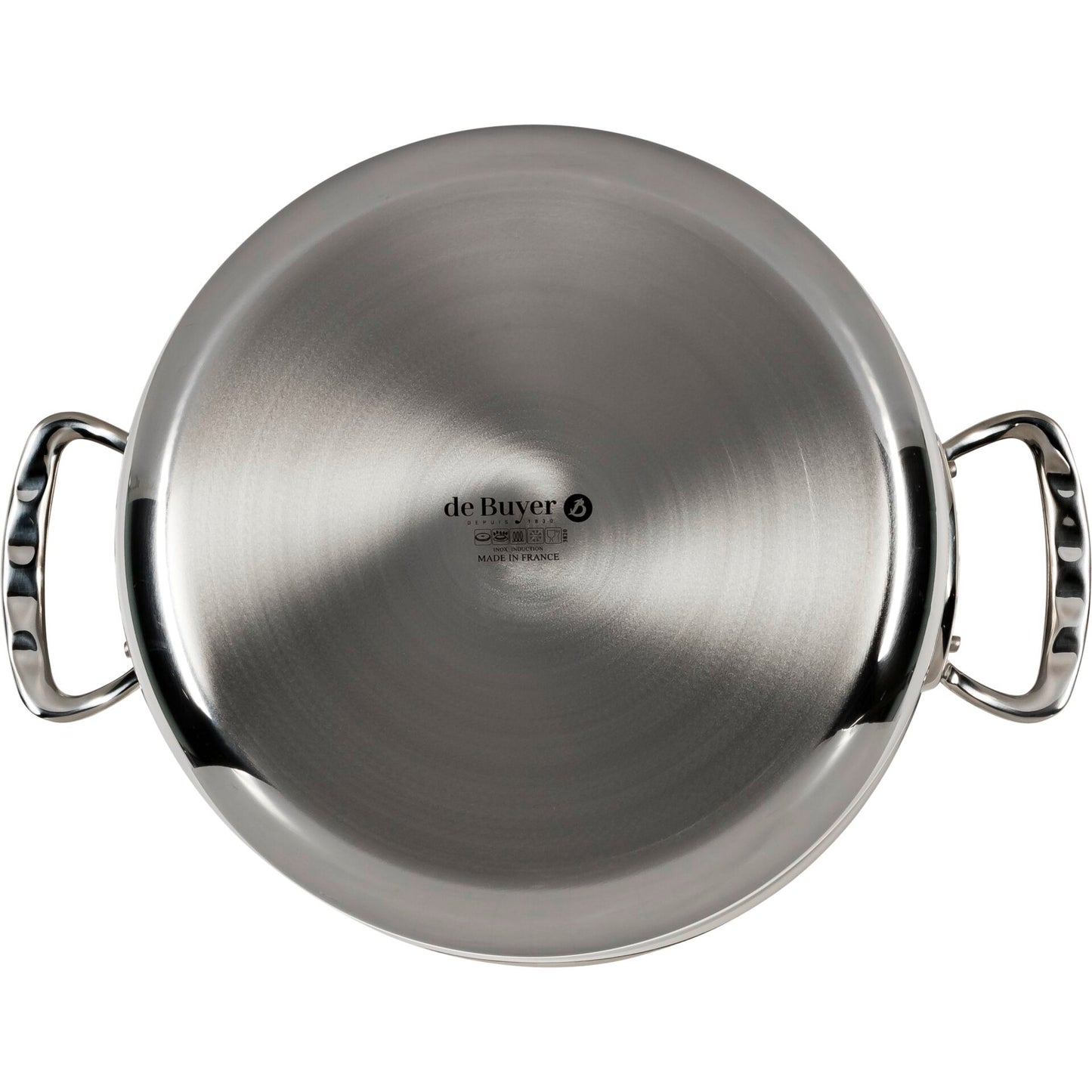De Buyer Affinity Saucepot Stainless Steel with lid 28 cm