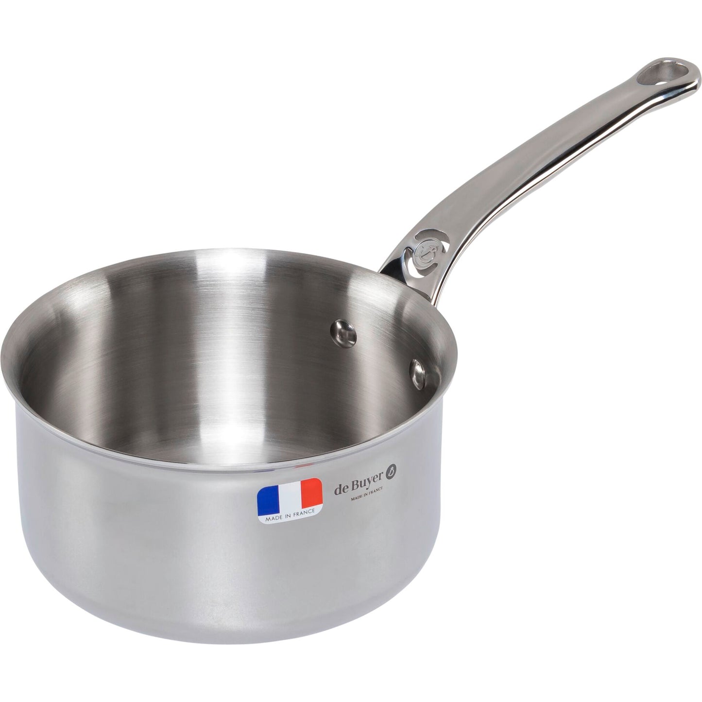 De Buyer Affinity Casserole Stainless Steel with lid 16 cm