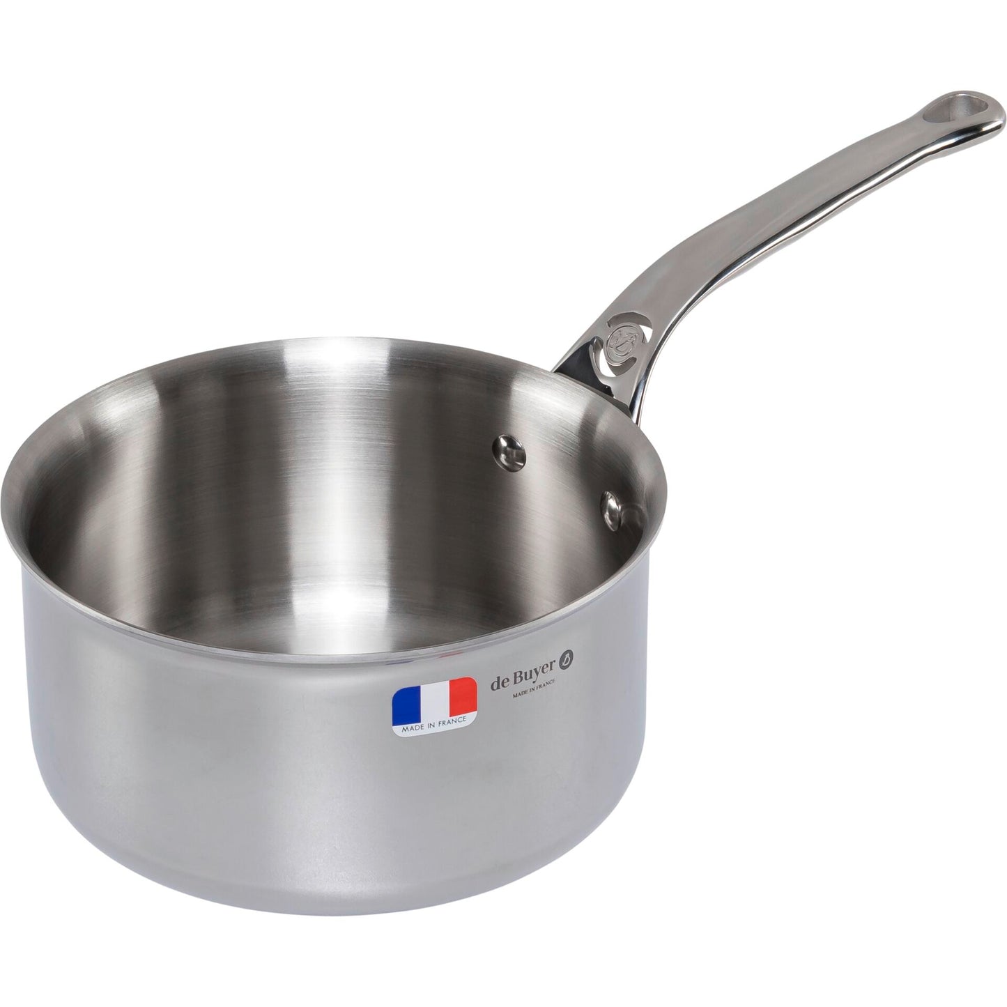 De Buyer Affinity Casserole Stainless Steel with lid 18 cm