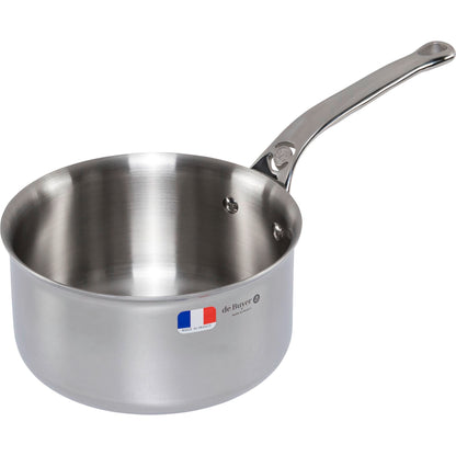De Buyer Affinity Casserole Stainless Steel with lid 18 cm