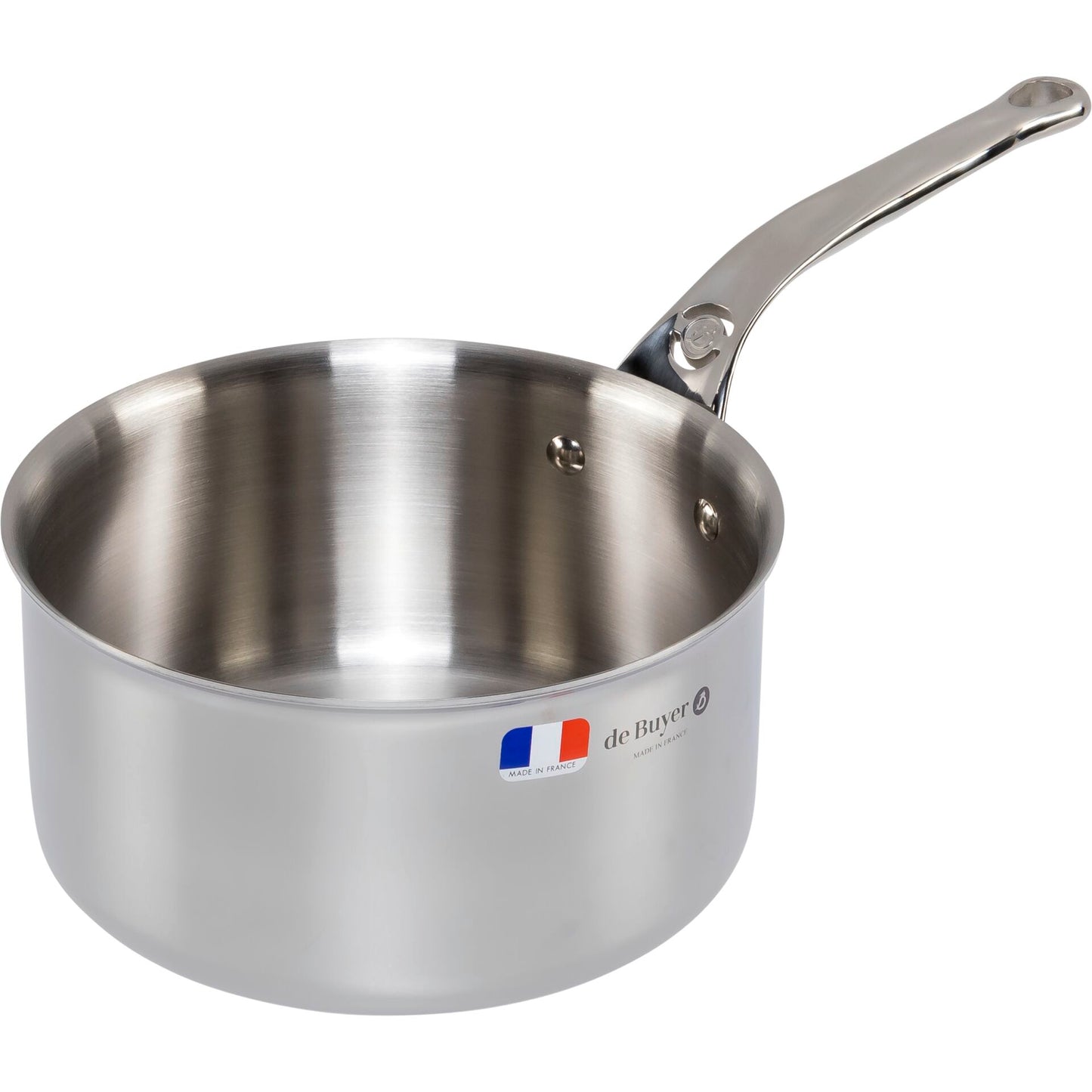 De Buyer Affinity Casserole Stainless Steel with lid 20 cm