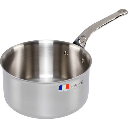 De Buyer Affinity Casserole Stainless Steel with lid 20 cm