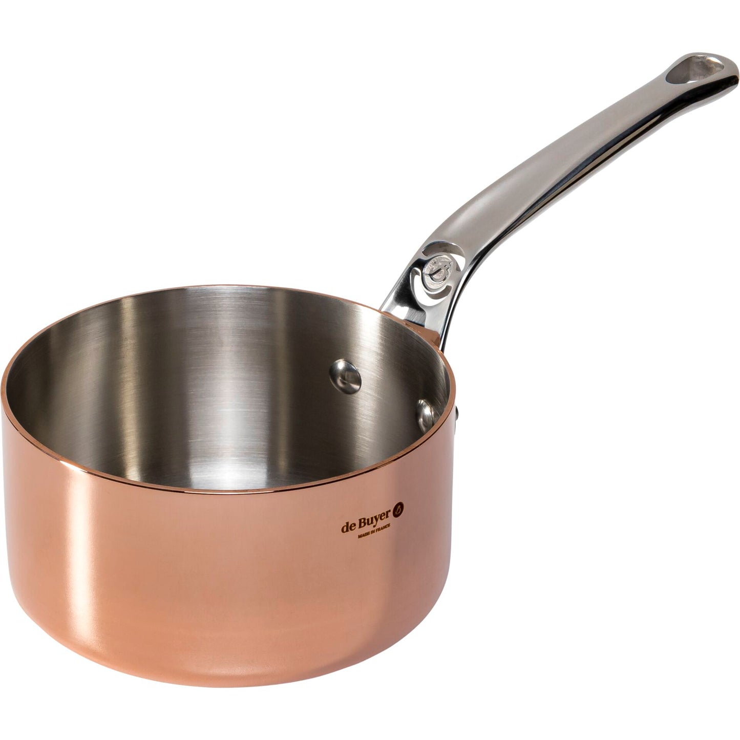 De Buyer Prima Matera Casserole Copper/Steel 14 cm induction