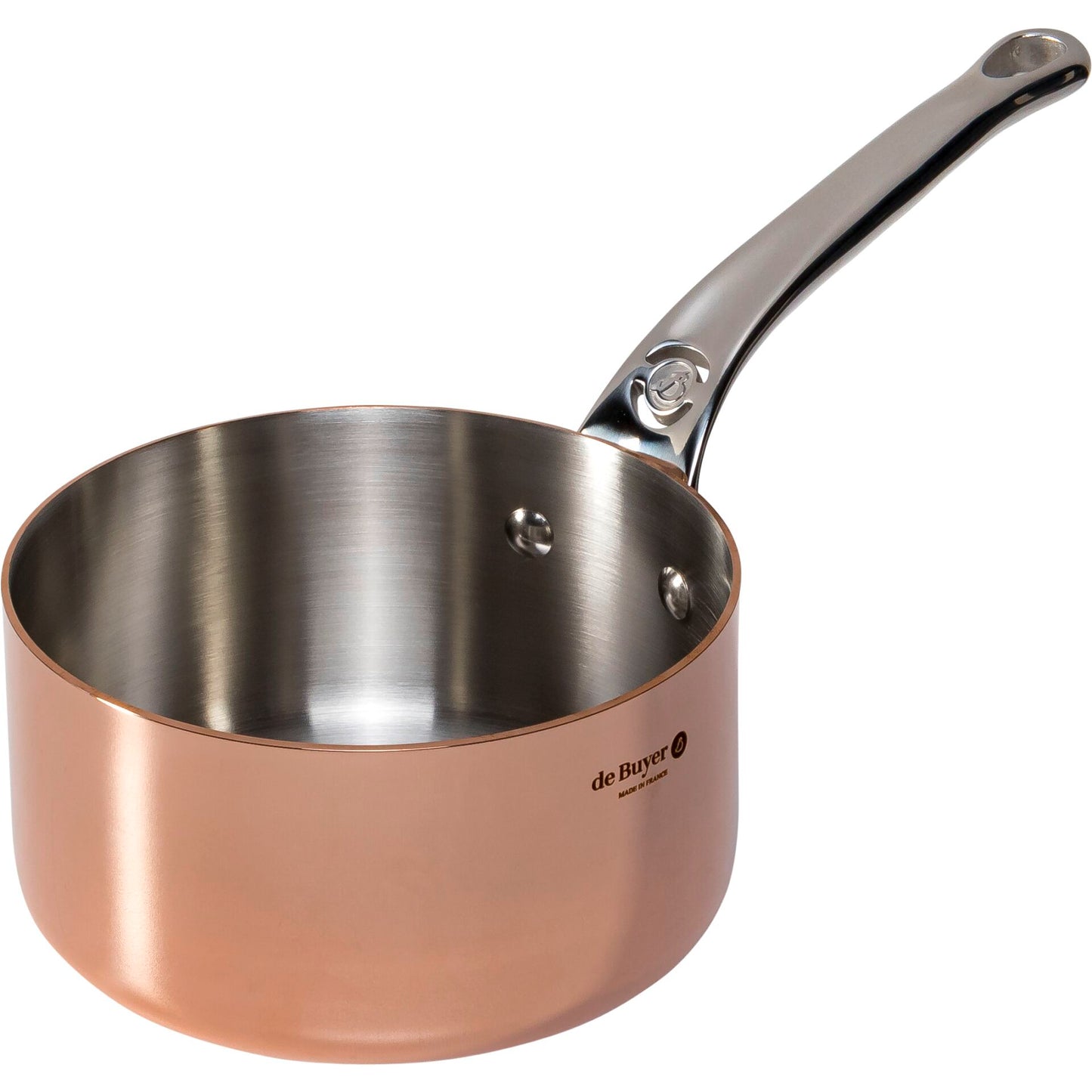 De Buyer Prima Matera Casserole Copper/Steel 16 cm induction