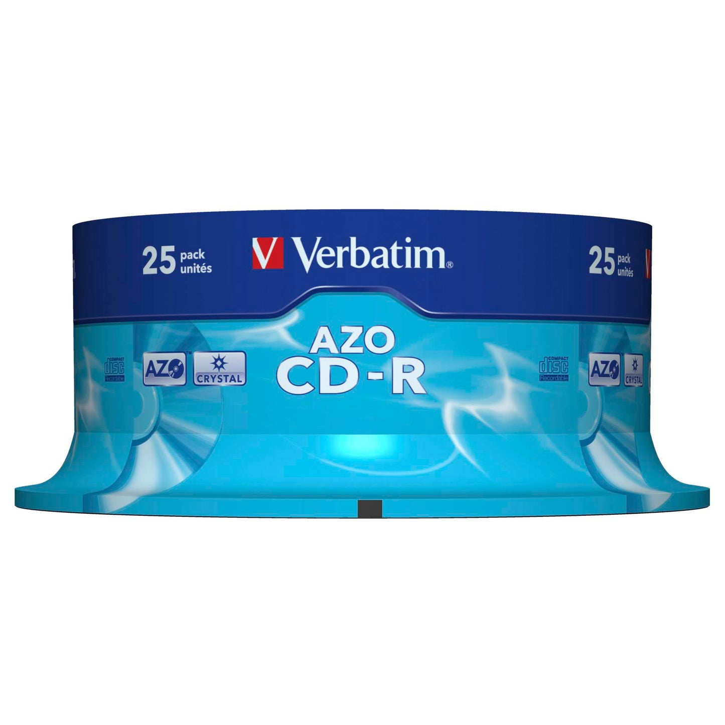 1x25 Verbatim Data Life Plus CD-R 80, 52x Speed, cake box