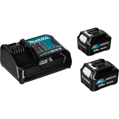 Makita Energy Kit 197641-2 2x BL1041B + DC10SB