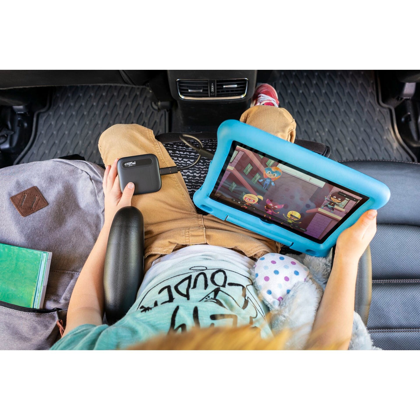 Crucial portable SSD X6   2000GB USB 3.1 Gen 2 Typ-C