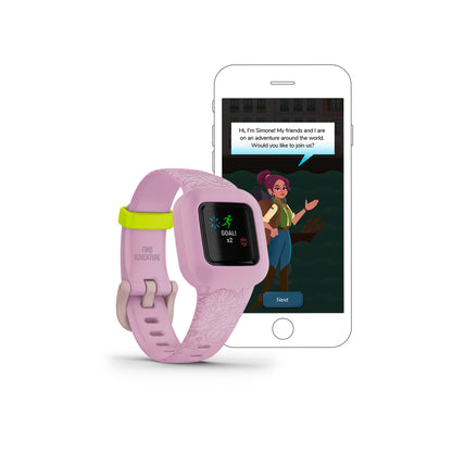 Garmin vivofit jr. 3 Lilac Floral