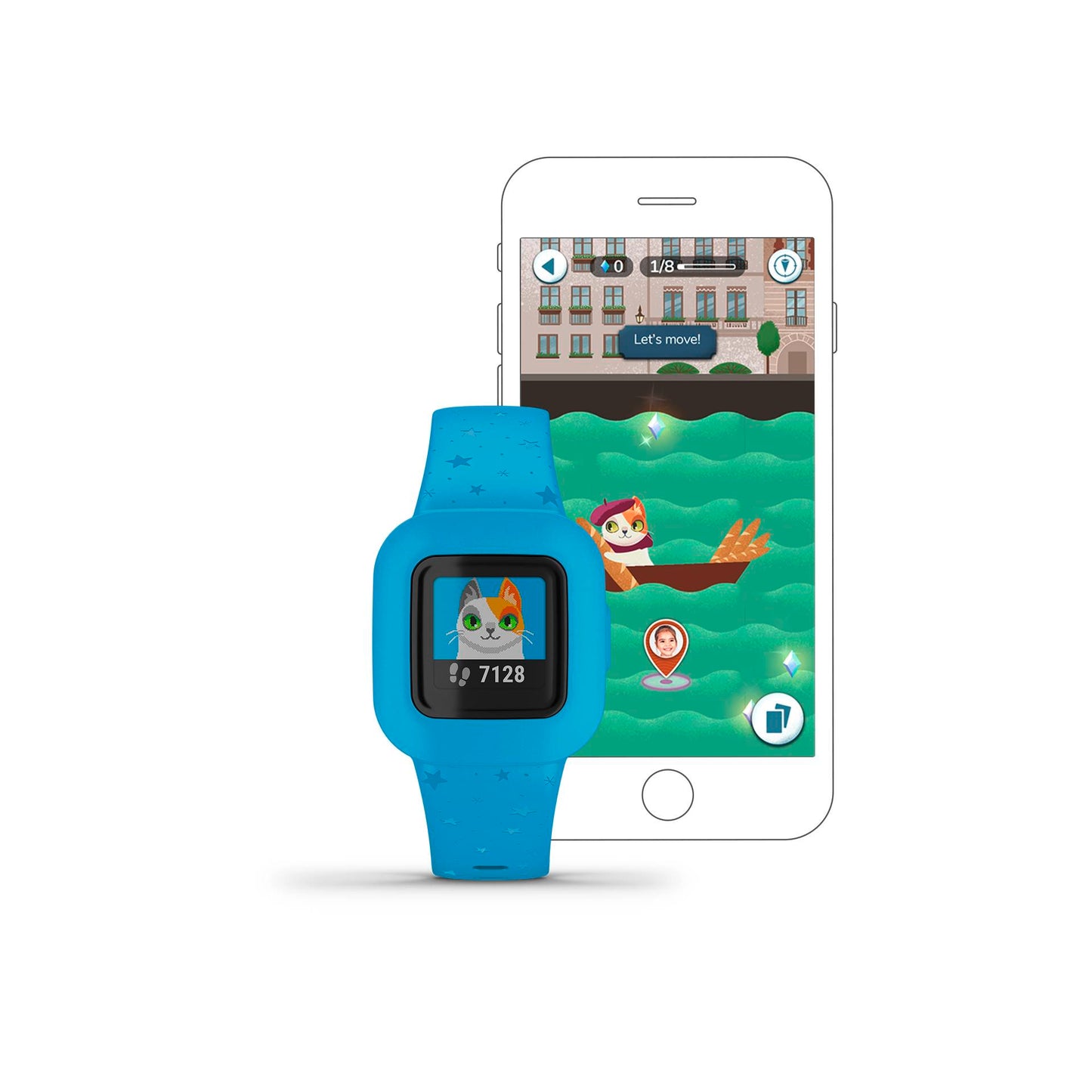 Garmin vivofit jr. 3 Blue Stars