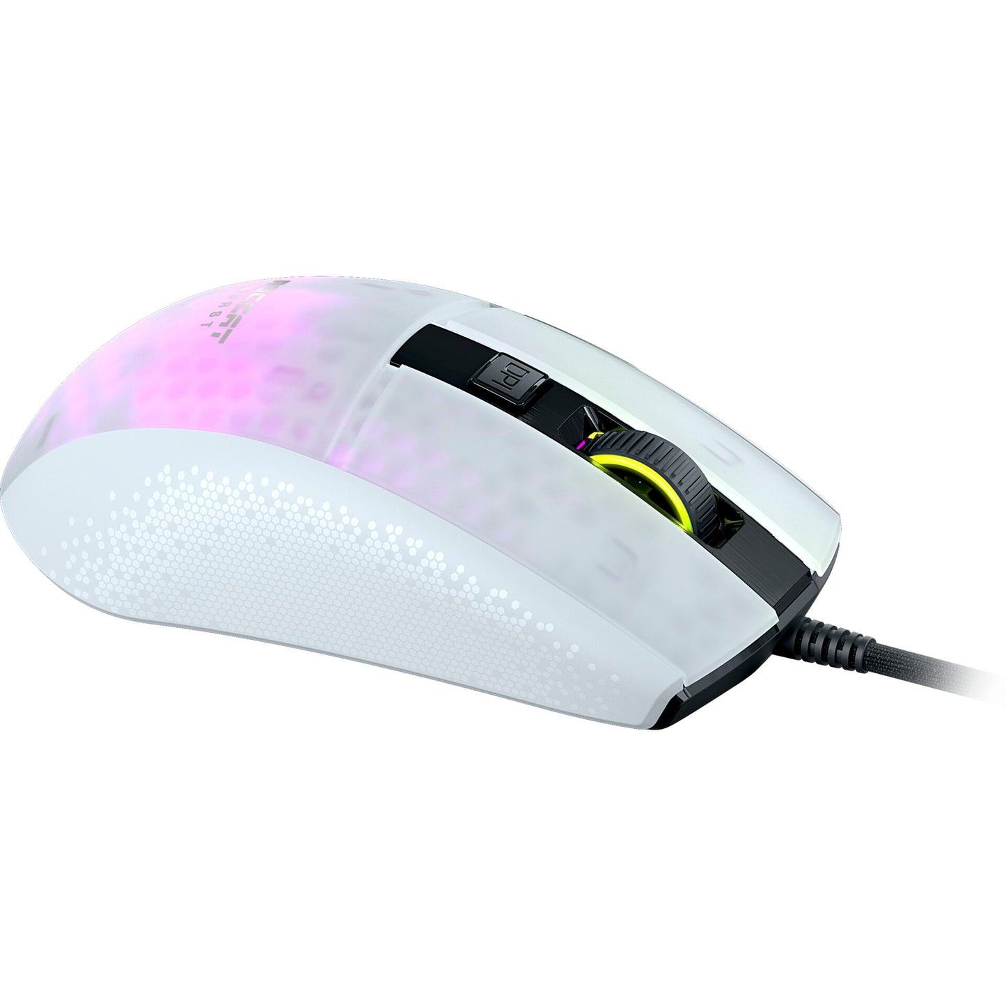 Roccat Burst Pro white RGB Gaming Maus