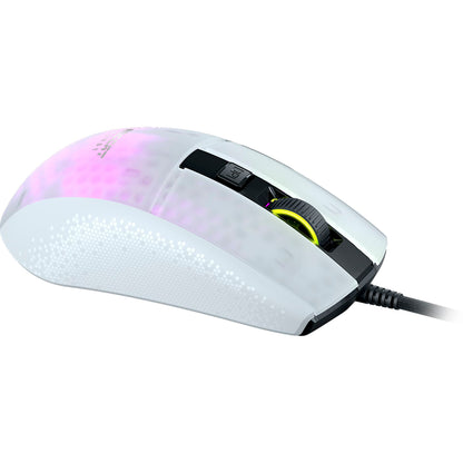 Roccat Burst Pro white RGB Gaming Maus