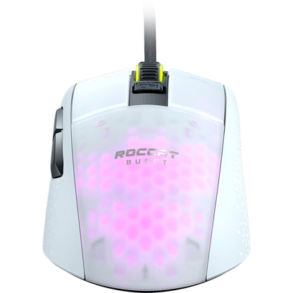 Roccat Burst Pro white RGB Gaming Maus